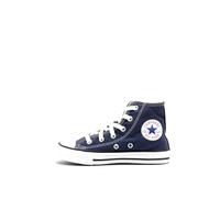 Converse Youths Chuck Taylor All Star Hi Zapatillas de tela, Unisex - Infantil, Azul (Azul Marino), 34