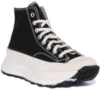 Converse A03277C 70 AT CX Hi Zapatilla Para Mujeres En Negro Blanco UK 3 - 8