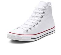Converse | Zapatillas All Star Hi Optical Unisex - Zapatillas Altas en Color Blanco - Zapatilla All Star con Cierre de Cordones - Estilo Casual - Versátiles - Cómodas Combinables - Modelo M7650C-102