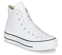 Converse Zapatillas altas CHUCK TAYLOR ALL STAR LIFT CLEAN LEATHER HI in Blanco 38