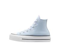 CONVERSE Zapatillas Azules Chuck Taylor All Star Lift De Plataforma Y Lona