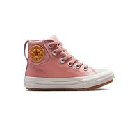 Botas rosas converse chuck taylor all star berkshire leather niña 28