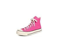 Converse Zapatillas Chuck 70 High Top para mujer, Rosa/Garca/Negro, 36 EU