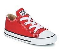 Converse Chuck Taylor All Star Classic Canvas Zapatillas Corte Bajo en Rojo, Talla EU 26 Rojo EU 26