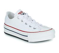 Converse Zapatillas Chuck Taylor All Star EVA Lift Plataforma Unisex Blanco/Granate/Azul marino 33