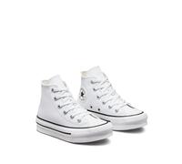 CONVERSE Zapatillas de piel All Star Eva Lift Foundation Leather. Color Blanco