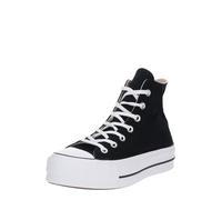 Converse Chuck Taylor All Star Platform Canvas Zapatillas Altas para Mujeres en Negro/blanco, Talla EU 36 Negro/blanco EU 36