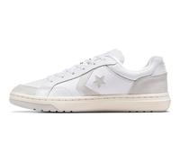 Converse Pro Blaze Classic Leather Zapatillas Corte Bajo para Hombres en Blanco/fosilizado, Talla EU 38.5 Blanco/fosilizado EU 38.5
