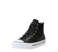 Converse Zapatillas altas Chuck Taylor All Star Eva Lift Leather Foundation Hi in Negro 35 1/2