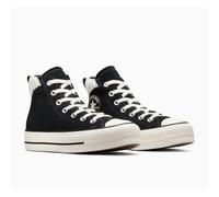 Zapatillas deportivas de piel All Star Puff Lift Cozy Essentials Mujer Talla 36. Color Negro