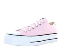 Converse Zapatillas Rosas Chuck Taylor All Star Lift Ox Sugar Platform Baja Lona