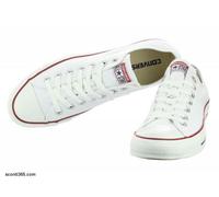 CONVERSE Hombres Zapatillas deportivas bajas 'Chuck Taylor As Core Ox' blanco, Talla 4.5, 6510635