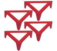 CONVERSO DE LANVAS - Pies de pintura, base de arte | Brackets de pintura sin deslizamiento con elevación estable y una configuración fácil para elevar las tablas o evitar el contacto para