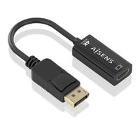 AISENS - A125-0905 - CONVERSOR DISPLAYPORT A HDMI 4K@60HZ, DP/M-HDMI/H, 15CM