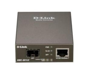 Conversor D-Link DMC-G01LC/E SFP Alámbrico 1000 Mbit/s Gris LEDs