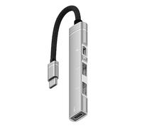 Conversor de aluminio tipo C a USB para tu puerto tipo C para oficina, escuela, viajes, etc
