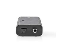 Conversor de audio digital - 2 vías - Entrada: 1x S/PDIF (RCA) Female / 1x TosLink Female - Salida: 2x RCA Female - ARC - Manual - Negro