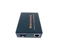 Conversor de Medios 10G SFP+ A SFP+, Conmutador de Fibra Óptica de 10 Gbps A RJ45, Conmutador Ethernet de 100 M/1000 M/10 G, Enchufe Europeo Gigabit.