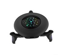 Conversor de teclado y ratón RGB, para Switch 2, para PS4, para XBOX Series X/S y PC, Adaptador de juegos Plug and Play, con Dinámico para Efectos de Iluminación, Material ABS, Negro
