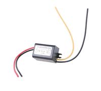 Conversor de voltaje de coche de 5 V 2 A a 1,5 V 1 A, reductor de voltaje con cable desnudo doble abierto para dispositivos electrónicos pequeños, fácil instalación
