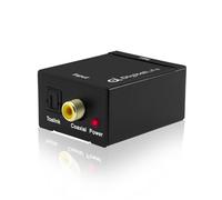 Conversor Digital a Analógico DigitalLife 2i/1o - Convertidor de Audio SPDIF Coaxial/Toslink Óptico a RCA Estéreo