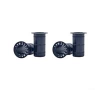 Conversor Eje Pasante 15-12mm con Junta Goma Antirruido(Black) | Aleación aluminio robusta, conversión 15mm a 12mm, acabado pulido , oxidación, uso prolongado