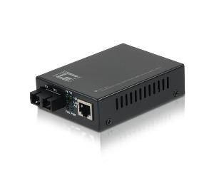 CONVERSOR FIBRA OPTICA LEVEL ONE 10/100TX A 100BASE-FX SC (40km)