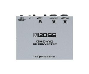 Conversor GK BOSS GKC-AD | Usa la interfaz Serial GK de nueva generación con una pastilla dividida Roland GK-3 o GK-3B | Entrada GK de 13 contactos a salida Serial GK