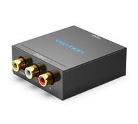 Conversor HDMI a RCA Vention metal 1080p 60Hz Plug and Play Negro