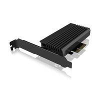 Conversor ICYBOX para 1x M.2 NVMe para PCIe x4 con disipador de calor de aluminio y banda LED