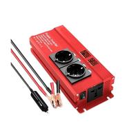 Conversor Inversor 6000W 24V 230V Onda Sinusoidal Modificada Potencia Máxima CC A CA 4 Puertos USB Ventilador Refrigeración Convertidor Enchufe UE/UN Inversor Corriente(24V 220V 50HZ EU)