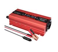 Conversor Inversor CC 220V 3000W Convertidor Voltaje para Pantalla LCD 5 A USB Doble Enchufe UE para Exterior Onda Sinusoidal Modificada Inversor Corriente(12V,2.6KW Red 50Hz EU)