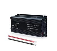 Conversor Inversor De Onda Sinusoidal Pura 3000 W Transformador Potencia 12 V CC A 220 V CA con 3 Salidas USB Enchufe Universal/UE Pantalla LED Carga Inversor Corriente(Universal 2600W 60Hz)