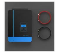 Conversor Inversor Híbrido De 3000 W 24 V 220 V MPPT 80 A Controlador De Carga Solar Convertidor De Onda Sinusoidal Pura Compatible con Baterías LiFePo4 Inversor Corriente(with WiFi)