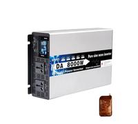 Conversor Inversor Onda Sinusoidal Pura Alta Potencia 8000W 10000W 12000W 12V 220V 24V 48V 60V 72V Convertidor Solar para Coche Fuera La Red Inversor Corriente(24V,220-30V(60Hz) Uni,8Kw Rem)