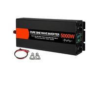 Conversor Inversor Solar De Onda Sinusoidal Pura 4000 W 5000 Y 6000 12 V Doble Enchufe UE Convertidor Voltaje CC A CA 220 50 Hz/60 Hz Inversor Corriente(12V 5000W)
