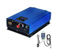 Conversor Microinversor Solar De Red 1000 W Y 1200 24 V 48 con Limitador Pantalla LCD CA 220 MPPT Onda Sinusoidal Pura Batería Potencia Ajustable Inversor Corriente(1200W-48V-Wifi)