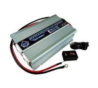 Conversor PM 24/220 V 1200 W con Mando a Distancia, Todas Las Normas CD E Mark Lvd Rohs Plus Enchufe USB 2A