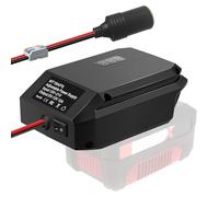 Conversor Step Down para Makita de 18 V a 12 V: regulador de voltaje, adaptador de corriente para dispositivos de coche, 5 V-13 V, salida máxima 10 A, conector para encendedor de cigarrillos