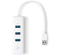 TP-Link UE330 base para portátil y replicador de puertos Alámbrico USB 3.2 Gen 1 (3.1 Gen 1) Type-A Blanco