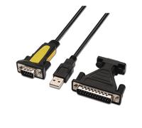 Conversor usb 2.0 a sub-d9 rs232 serie 1,8m