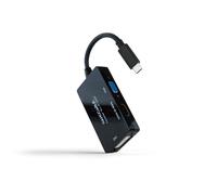 Conversor usb-c a vga/dvi/hdmi all nanocable 10.16.4301-all