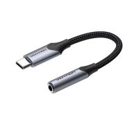Conversor usb tipo-c vention bgjha/ usb tipo-c macho - jack 3.5 hembra/ 10cm