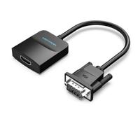 Conversor Vention ACNBB/ VGA Macho - HDMI Hembra/ 15cm/ Negro