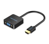 Conversor Vention ACPBB HDMI Macho a VGA Hembra 1080P 0.15m Negro