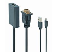 Conversor VGA a HDMI Gembird A-VGA-HDMI-01 0.15m USB Audio 1920x1080