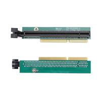 Converter de Tarjeta Ascendente PCIE X16 para una Pequeña Mini 4 Mini PC, 4 Puertos de bajo Perfil Gráfico Adaptador de Tarjeta PCIE para ThinkCentre M920Q (Sin placa trasera) (Con placa trasera)