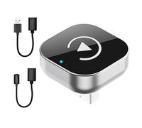 Converter inalámbrico de pantalla del automóvil: enchufe de adaptador de señal USB, dongle inteligente compacto | Conector de pantalla inalámbrico a cableado para una llamada de asistente de voz de na