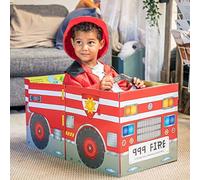 Convertible Fire Engine: Three toddler-friendly activities in one fold-out pack: a sit-in rescue vehicle, interactive playmat and engaging story!