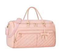 Convertible Garment Tote For Women - 2-in-1 Travel Duffel Tote with Suit Carrier | Foldable Weekend with Shoe Compartment & Shoulder Strap | Cabin Approved Suitcase